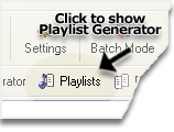 Use Playlist Generator to generate PLS playlist